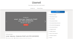 Desktop Screenshot of improve-usenet.org